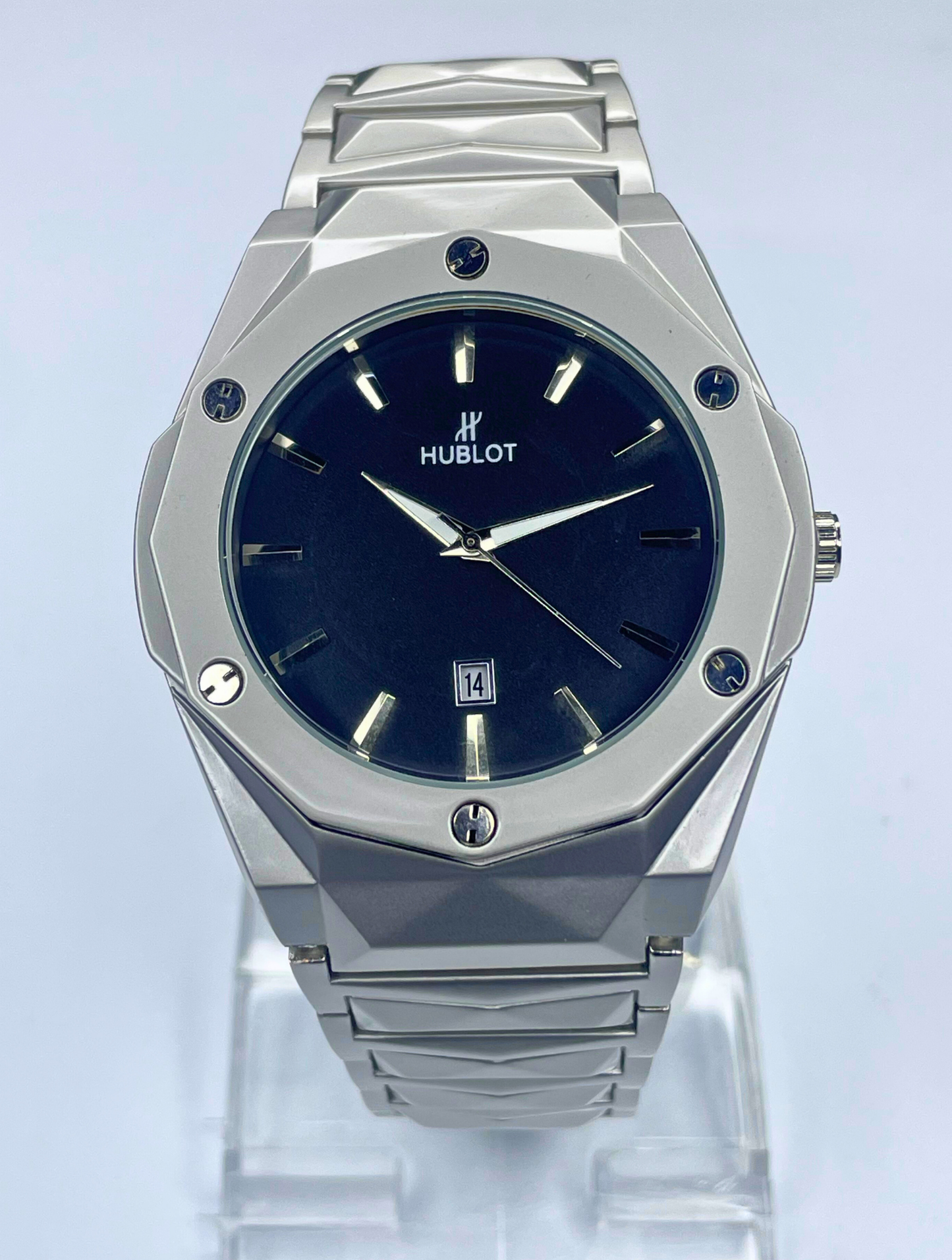 Hublot - Classic Fusion - Black Dial - Dimond Cut