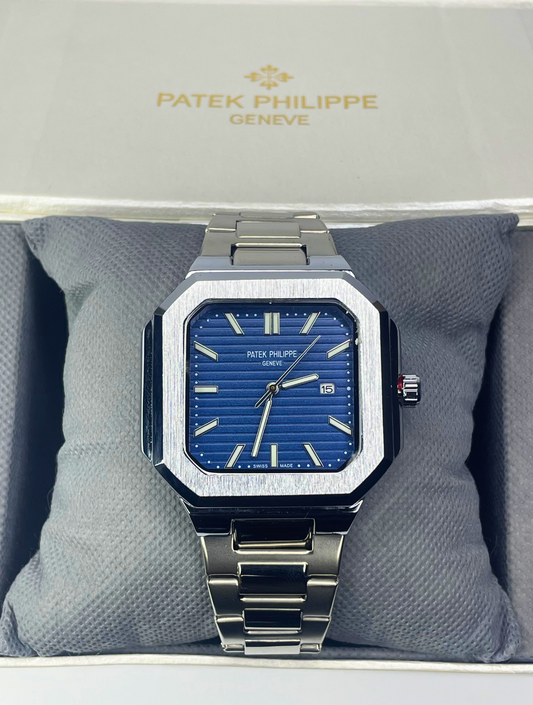 Patek Philippe Cubitus Collection - Sunburst Blue - Master Copy