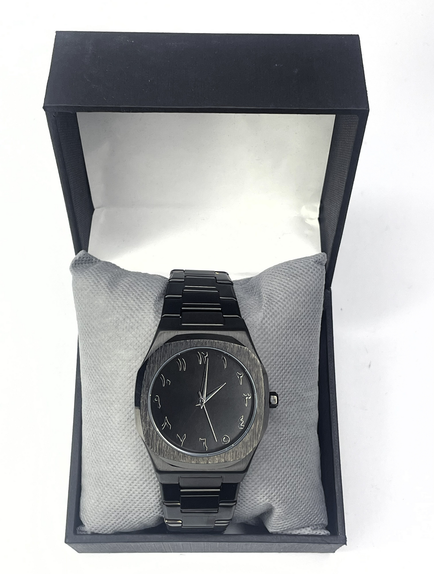 Villantto - BLVCK Arabic Watch - Stainless Steel Edition