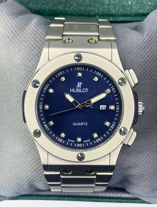 Hublot - Blue Dial - Master Copy